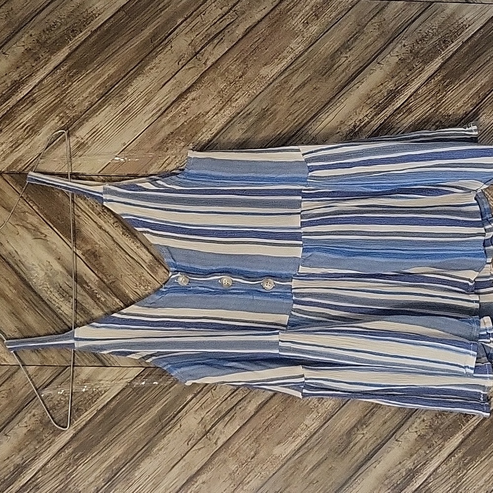 Staccato baby doll tank top